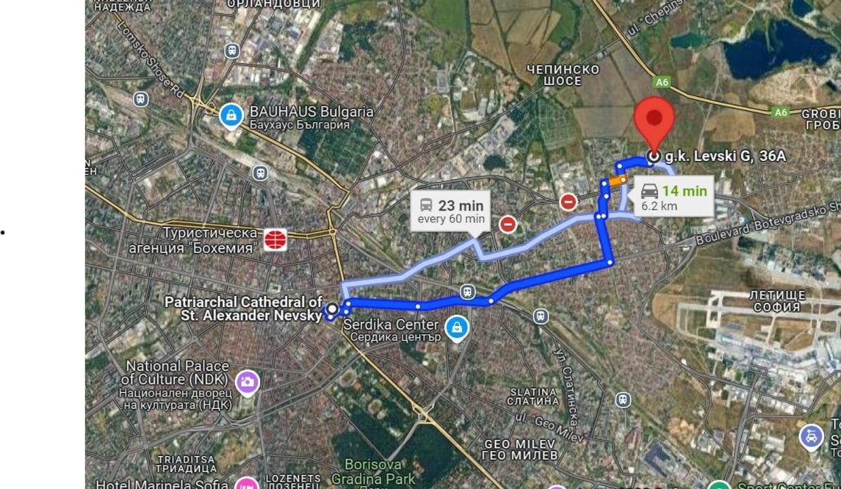 Levskig Studio 10 Min From Sofia Airport And City Centre Exterior foto